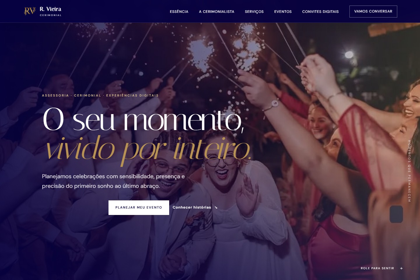 Portfolio RVieira website