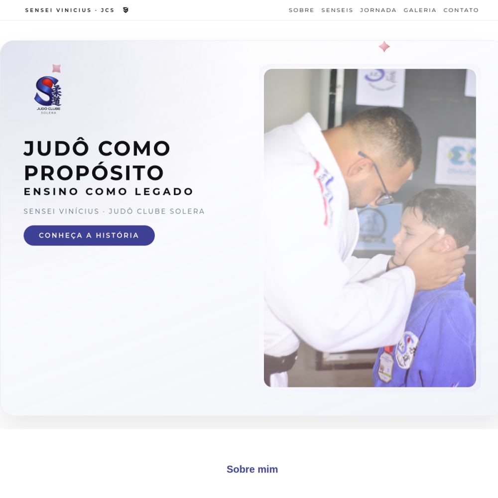Sensei Vinicius website